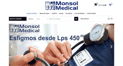 Desktop Screenshot of monsolmedical.com