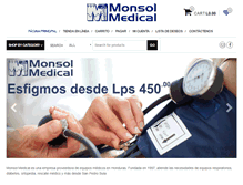 Tablet Screenshot of monsolmedical.com